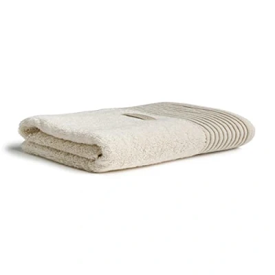 Afbeelding van Möve Wellness Uni Sauna Handdoek, 80 x 200 cm, met Chenillebiesen, 100% Katoen (Spinair), Naturel