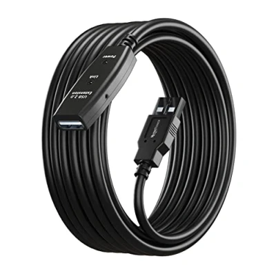 Afbeelding van MutecPower 10 m USB 2.0 actieve kabel mannelijk naar vrouwelijk met verlengchipset repeater /verlengkabel meter