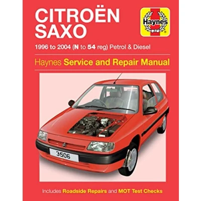 Afbeelding van Citroen Saxo Owners Workshop Manual