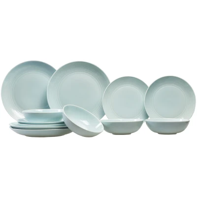 Afbeelding van Gordon Ramsay Serviesset Maze Blue 12 Delig