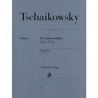 Afbeelding van Pyotr ilyich tchaikovsky : les quatre saisons the seasons op.37bis piano: Besetzung: Klavier zu zwei Händen
