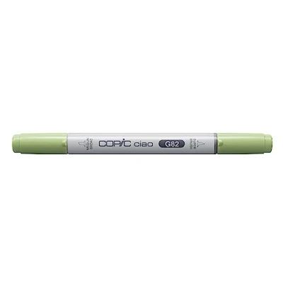 Afbeelding van COPIC Ciao Marker Type G 82, Spring Dim Green, veelzijdige layout marker, op alcoholbasis, met een medium breedte en brush tip