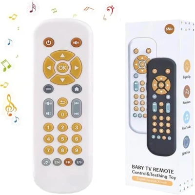 Afbeelding van JoyJoyful Montessori Spelletjes afstandsbediening voor pasgeborenen 6 9 maanden, muziekspelletjes kinderen 1 jaar, educatieve spellen, vroege verjaardagscadeaus 7 8 10 12 maanden