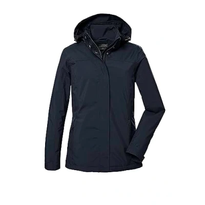 Afbeelding van killtec Dames Functioneel jack/outdoorjack met afritsbare capuchon KOS 42 WMN JCKT, dark navy, 38, 41282 000
