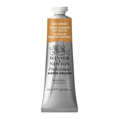 Afbeelding van Winsor &amp; Newton 0114554 Professional Water Colour, fijnste kunstenaars aquarelverf met de hoogst mogelijke pigmentatie, uitstekende lichtechtheid 37ml Tube, Raw Umber