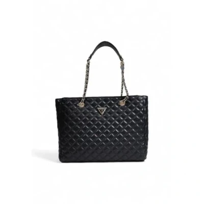 Afbeelding van Guess Giully Tote Dames Shopper Zwart One Size