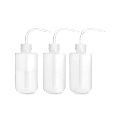 Afbeelding van QWORK® 3 stuks Knijpfles 250ml, Plastic Vloeistof Flessen, Veiligheid Knijpfles, Watering Tools