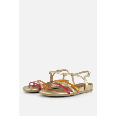 Afbeelding van Tamaris Sandalen Goud Dames Maat 39
