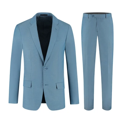 Afbeelding van Gents Pak petrol blauw Maat 28