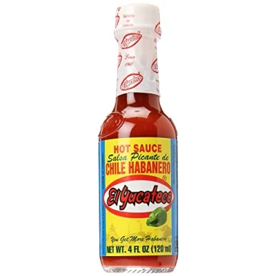 Afbeelding van El Yucateco Red Habanero Hot Sauce (Salsa Picante de Chile Habanero) 240 ml
