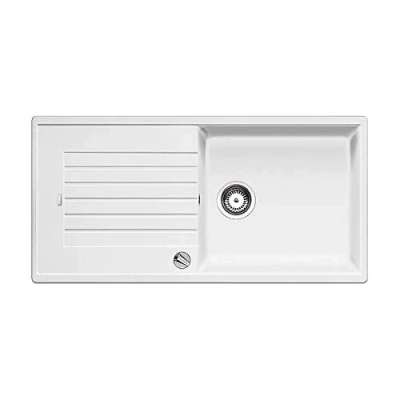 Afbeelding van Blanco spoelbak Zia XL 6 S automatisch opbouw wit 517561