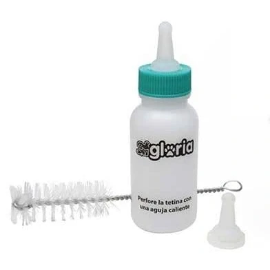 Afbeelding van Flesje Gloria Wit 50 ml Kleine dieren Puppy&#039;s