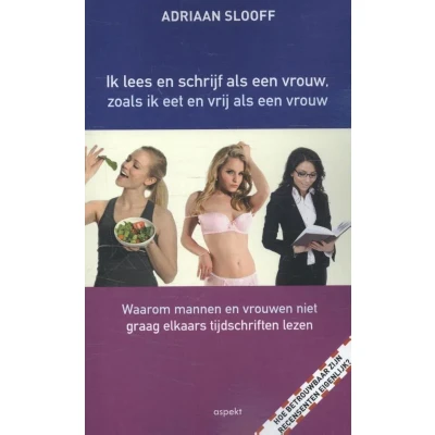 Afbeelding van ik lees en schrijf als een vrouw, zoals eet vrij vrouw (Paperback)