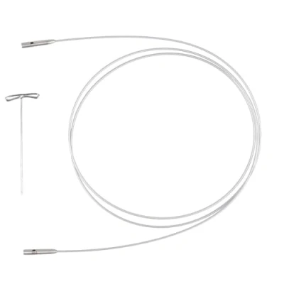 Afbeelding van ChiaoGoo Twist SWIV360 Staal Zilver (Klein, 75cm) Uitwisselbaar Kabel 1 Set