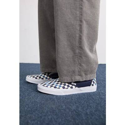 Afbeelding van Vans Classic Unisex Instappers, Maat: 44.5, Check navy Textiel