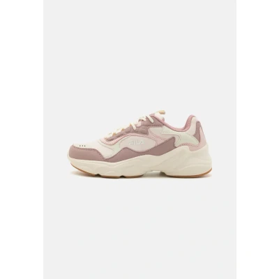 Afbeelding van Fila Collene Sneakers laag, Dames, Maat: 39, Pale mauve/marshmallow Imitatieleer/ textiel