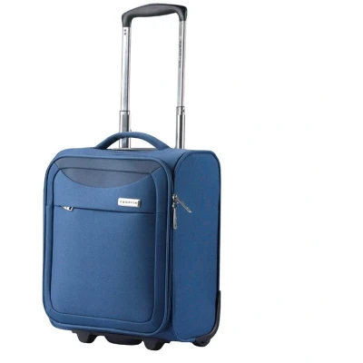Afbeelding van CarryOn Air Underseat Koffer 40 x 32 20 cm Zachte Trolley Handbagage 23 Liter Lichtgewicht Blauw