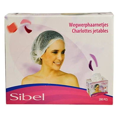 Afbeelding van Sibel Wegwerp Haarnetjes 200 Stuks