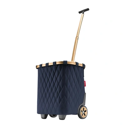 Afbeelding van Reisenthel Shopping Carrycruiser rhombus midnight gold Trolley