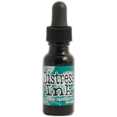 Afbeelding van Ranger Distress Re Inker 14 ml pine needles TIM21599 Tim Holtz