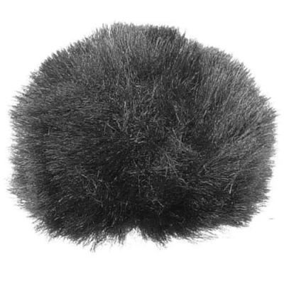 Afbeelding van Rycote Black Lavalier Windjammer single