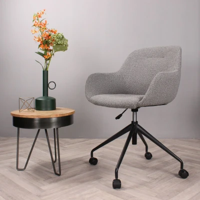 Afbeelding van DS4U Milan bureaustoel bouclé Boucle