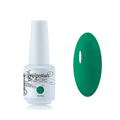 Afbeelding van Vishine Soak Off nagellak 8ml, semi permanent, UV, LED, gel, manicure, onderlak, donkerroze (1555)