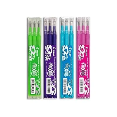 Afbeelding van Pilot Frixion Balnavulling, 4 vullingen, set van 3, gesorteerde extra kleuren 1