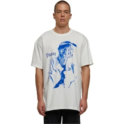 Afbeelding van Upscale by Mister Tee 2PAC ME Against THE World Tshirt print, Heren, Maat: 4XL, Ready for dye