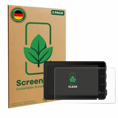 Afbeelding van ScreenLeaf Screenprotector voor Garmin Dash Cam X110 Duurzame schermbescherming Folie Beschermfolie transparant (2 Stuks)