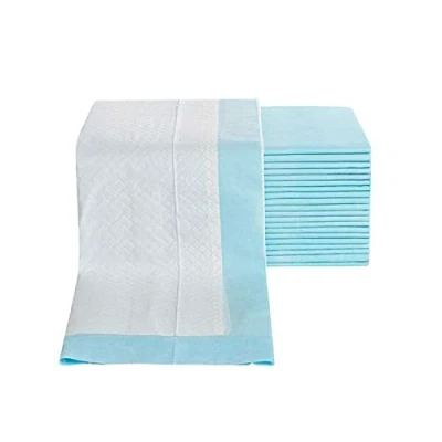 Afbeelding van PELLYDA Wegwerponderlegger, waterdichte luiermat, ademende aankleedmat, sterk absorptievermogen, 80 x 120 cm (80 cm, 10 stuks)