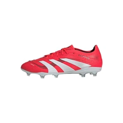 Afbeelding van adidas Performance Predator PRO Boots FIRM Ground Voetbalschoenen met kunststof noppen, Heren, Maat: 40, Lucid red/footwear white/core black