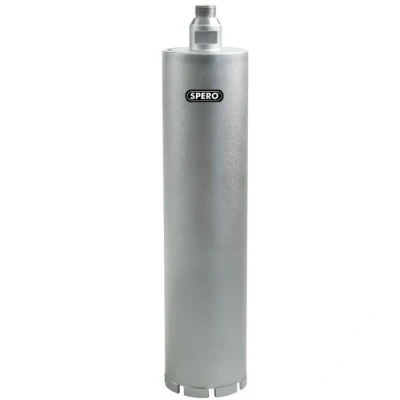 Afbeelding van 81mm Beton diamantboor dunwandig 300mm lang R1/2&quot; aansluiting SPERO