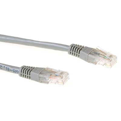Afbeelding van ACT IB9007 LSZH U/UTP CAT6 Patchkabel Grijs 7 meter