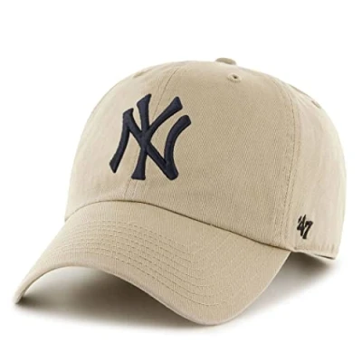 Afbeelding van 47 New York Yankees MLB Clean Up Beige Verstelbare Cap One Size