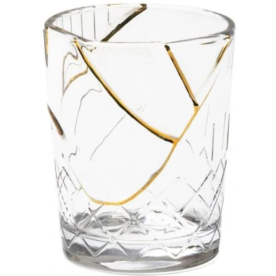 Afbeelding van Glas &quot;Kintsugi N&#039;1&quot; Ø Cm.8,2 H. 10