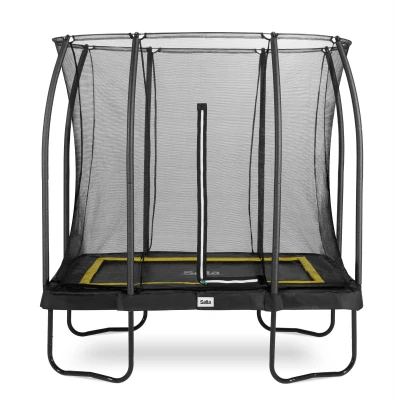 Afbeelding van Trampoline Salta Comfort Edition Rectangular Zwart 153 x 214 cm + Safety Net