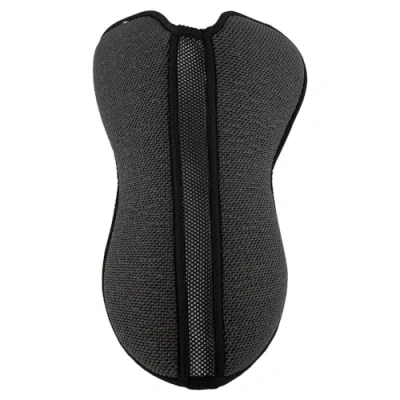 Afbeelding van BR zadelonderlegger Dama Memory Spine Free L Zwart