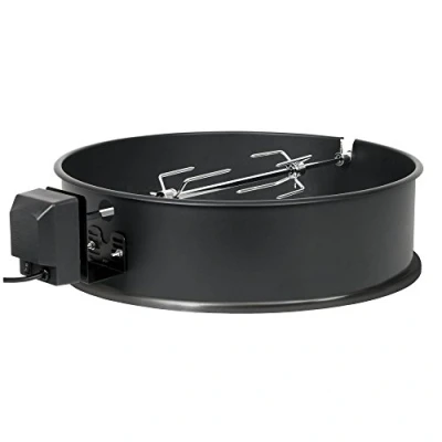 Afbeelding van BBQ Toro Grillspies set voor Weber kogelbarbecue (57 cm) en vele andere modellen, rotisserie, draaispies houtskoolgrill gasbarbecue, elektrische draaispit, barbecue