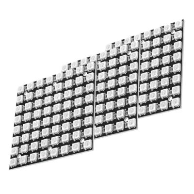 Afbeelding van GERUI 3 stuks U 64 LED matrix paneel CJMCU 8x8 module WS2812 5050 RGB in full colour driver kleurlicht ontwikkelingsboard compatibel voor Arduino en Raspberry