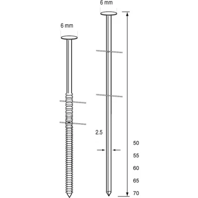 Afbeelding van Dutack Coilnagel RNCW25 Nk 50mm ds 9 duizend 5232017