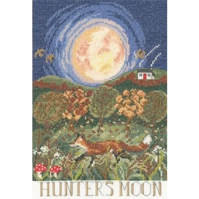 Afbeelding van Bothy Threads Lizzie Spikes Hunter&#039;s Moon borduren (pakket) XDD3