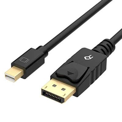 Afbeelding van Rankie Mini DisplayPort (Mini DP) naar DP Kabel, 1,8 m, Zwart