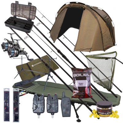 Afbeelding van Ultimate Mega Complete Carp Night Fishing Set Karperset