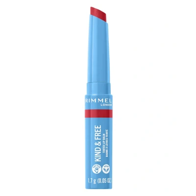 Afbeelding van Rimmel Kind&amp;Free Tinted Lipbalm Turbo Red 005 4 gr