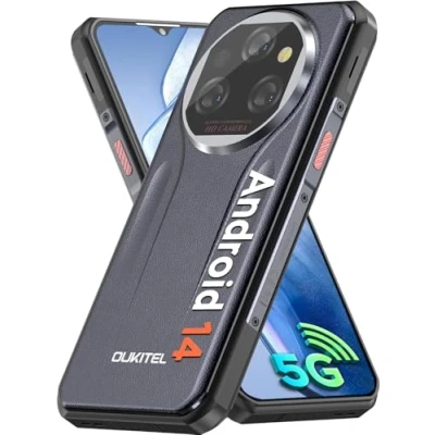 Afbeelding van Oukitel WP39 5G Smartphone, robuust, 24 GB 256 GB, 11000 mAh, 6,6 inch FHD, Android 14, camera&#039;s 64 MP 32 8 MP, Dual SIM/NFC/GPS/IP69K/IP68