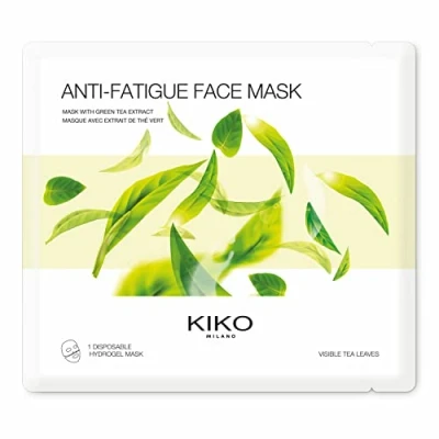 Afbeelding van KIKO Milano Antifatigue Face Mask Hydraterend gezichtsmasker in hydrogel met extract van groene thee