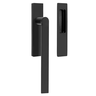 Afbeelding van Formani Hefschuifdeurbeslag Piet Boon ARC PBA230 PVD mat zwart