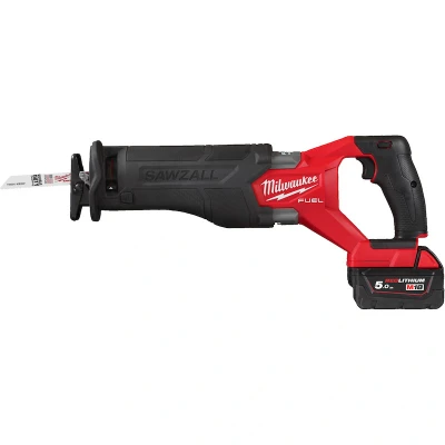 Afbeelding van Milwaukee M18 FSZ 502X FUEL SAWZALL reciprozaagmachine set (2x 5,0Ah accu) in HD Box