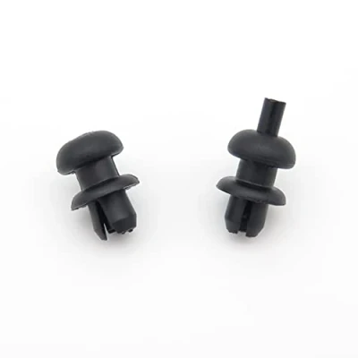 Afbeelding van VVO Bevestigingsmiddelen Plastic Pakket Plank Hanger Clip, Zwart (Pack van 2)